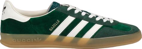 green adidas gucci gazelle|adidas x gucci usa.